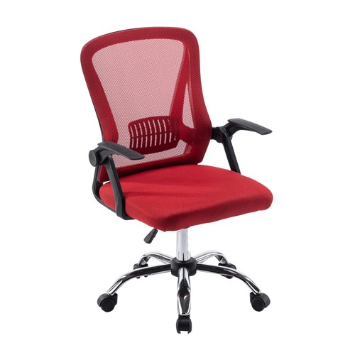Mesh Back Home Office Chair with Armrest Swivel 5 Casters Computer Desk Chair - Picture 77 of 231