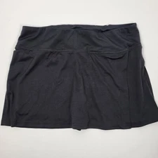 Champion Athletic Skort Womens Size Large Black Stretch Short Golf Tennis