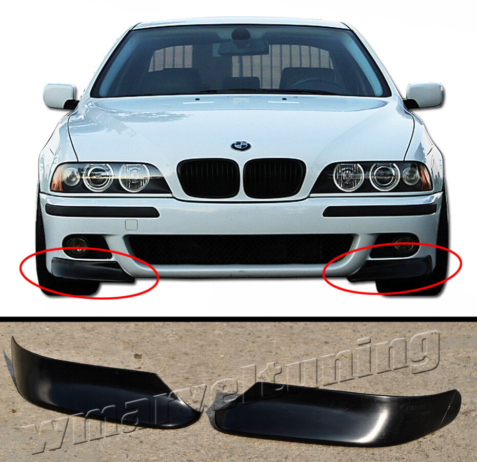 BMW E39 M5 M tech M sport series 5 front bumper addon splitter spoiler