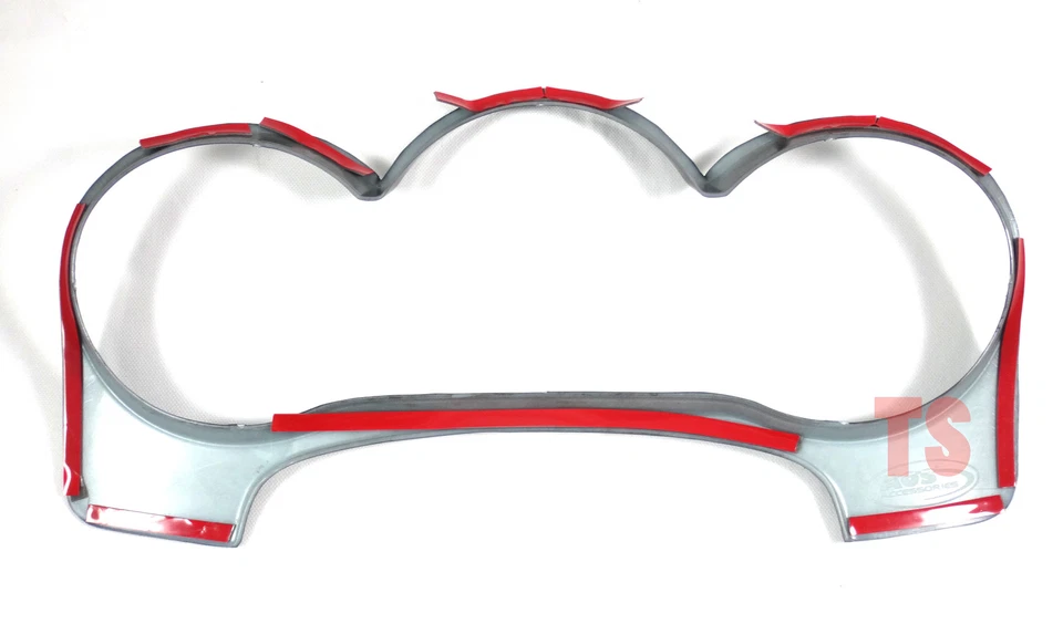 Black Carbon Dash Meter Gauge Cover For Toyota Hilux Vigo Champ Sr5 2011 - 2015 - image 3 of 4