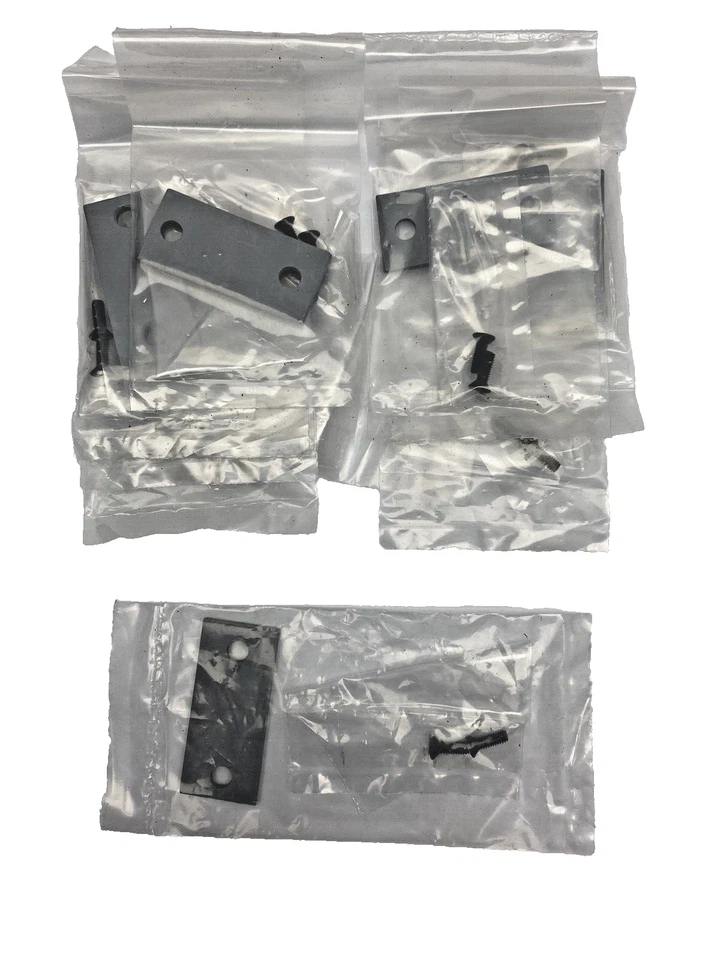 PACK OF 10, DON-JO EF-160 LATCH FILLER PLATE, 2-1/4" x 1", PRIME COAT GRAY - Image 2 of 3