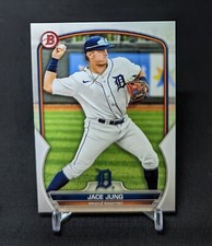 Jace Jung Prospect Rookie Card 2023 Bowman Base Paper #BP-53 Detroit Tigers 