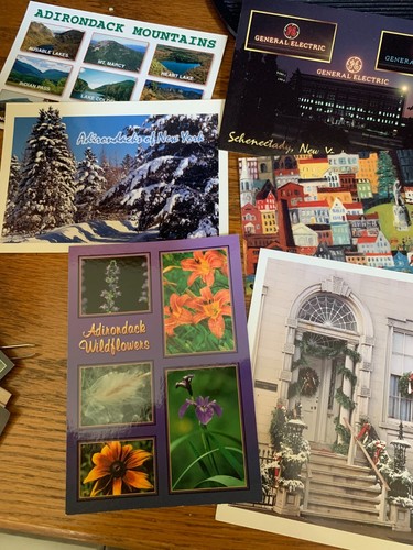 8 Postkarten "Upstate NY", NEU Troy, Saratoga, Adirondack Mts, Schenectady - Bild 2 von 3