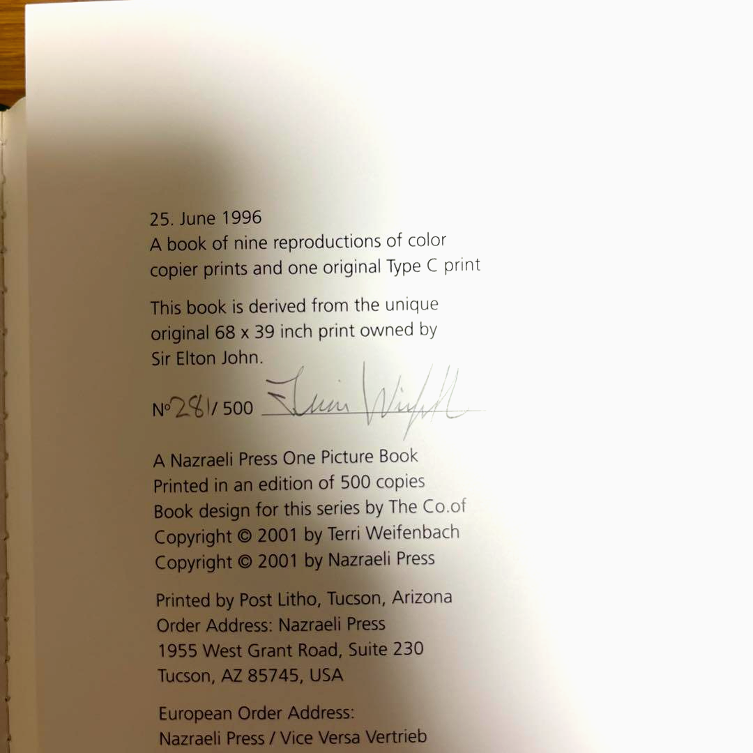 Instruction Manual No 3：Terri Weifenbach ONE PICTURE BOOK #04: INSTRUCTION MANUAL NO 3 by Terri