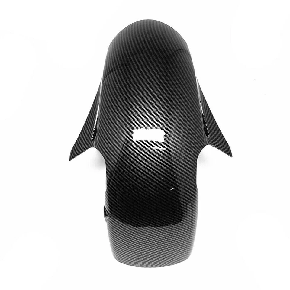 Carbon Fiber Front Tire Fender Mud Hugger Guard For 2006 2007 HONDA CBR1000RR Foto 4 de 4