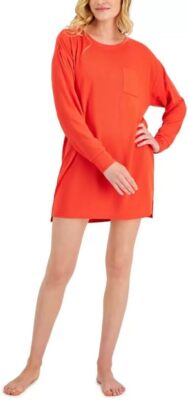 Jenni Women's Supersoft Sleepshirt, Papaya Punch