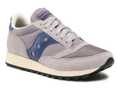 Saucony Originals Jazz 81 Sneaker Turnschuhe grau/marine (S70613-4) Gr. UK 8 & 9