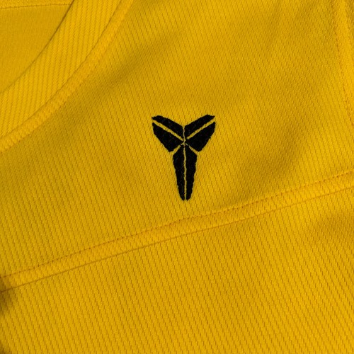 Kobe Bryant Yellow Number 1 Basketball Jersey Size XXL - Picture 2 of 9