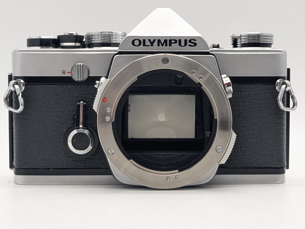 ★ 希少OLYMPUS M-1  + ★M-SYSTEM 50mm ⏯️ *M-SYSTEM* Olympus M-1 OM-1 Silver 35mm Film SLR Camera