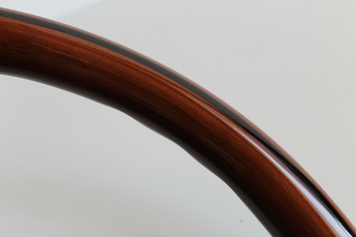 Steering Wheel fits For BMW Wood Black Spokes E24 E28 E30 E32 E34 Wooden 86-92' - Picture 9 of 10