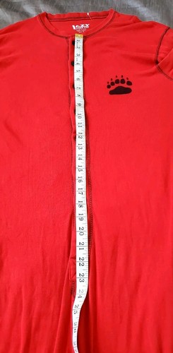 Lazy One Adult Flapjack one pec Maine Bear Bottom Essentials Front Pajamas Sz M - Picture 10 of 18
