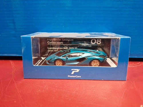Lot of 12 Poster Cars Pagani McLaren Koenigsegg Bugatti Hypercar League MB 1/64 - Picture 14 of 18