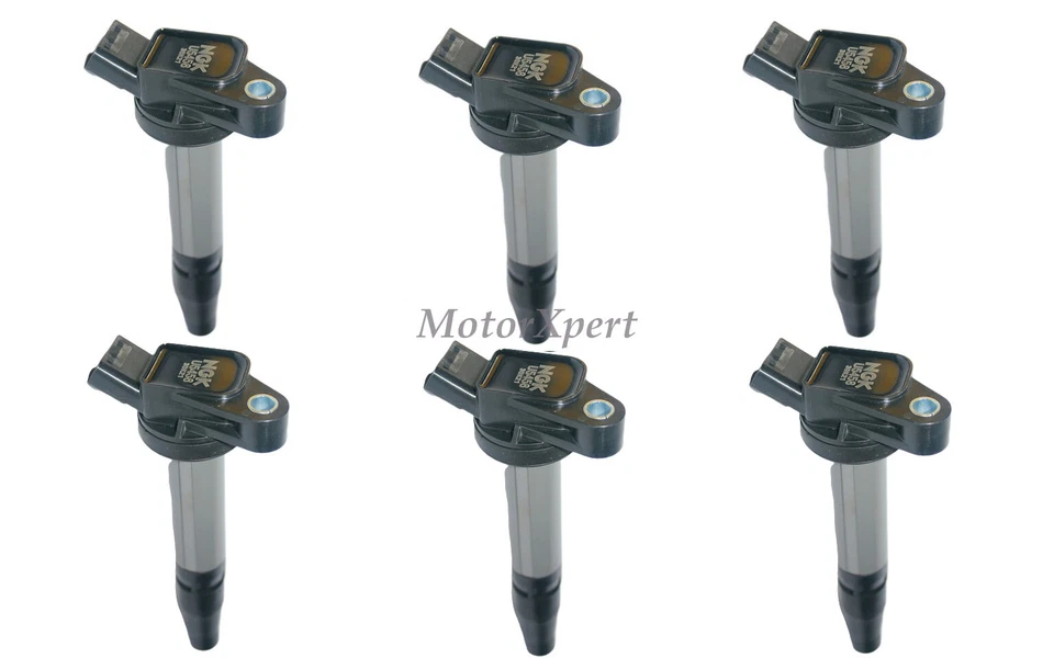 OEM NGK Ignition Coils 6 pcs 9091902273 For 2016-2021 Toyota Tacoma 3.5L V6 - Image 3 of 4