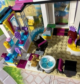Lego Friends Heartlake Hair Salon 41093 100% Complete Used
