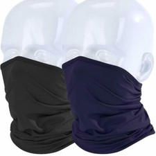 Summer UV Protection Neck Gaiter Bandana Scarf Half Face Mask for Men Women US