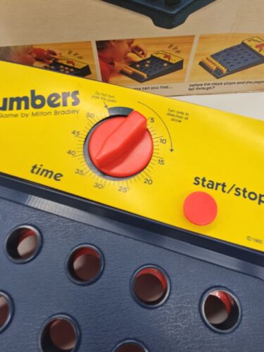 Vintage 1981 Numbers Up Game Milton Bradley Game #4541 99% complete - Picture 3 of 6