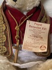 Papst Benedikt Teddy Bear Mohair 2005 HERMANN-Coburg #246 of 265 Limited Edition — photo 3