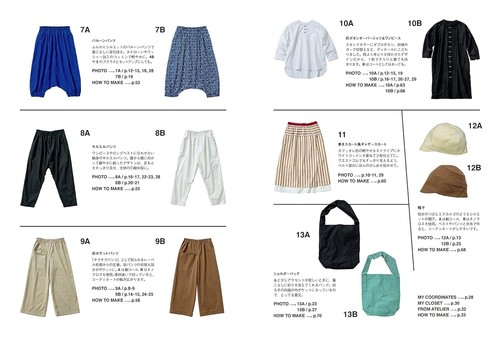 Tomiko Yamanaka's adult casual wear Japanese Craft Clothes Sewing Pattern Book - Picture 3 of 6