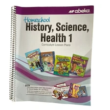 Abeka Homeschool History, Science, Health 1 Curriculum Lesson Plans