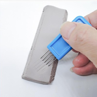 Pottery Tool Wire Texture Tool Five Pin Scratcher Clay