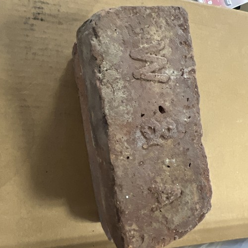 Antiguo ladrillo de arcilla Washburn y Allison 150 años de antigüedad - Imagen 1 de 16