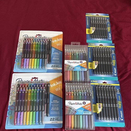 Bulk Lot Pens (Approx. 128 Pens) Includes pilotG2 and paper-mate