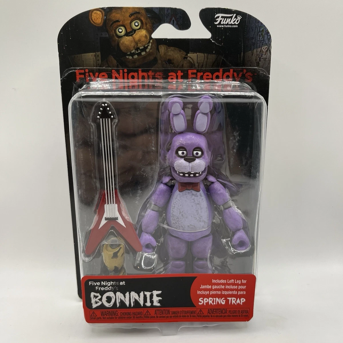 Funko FNAF Bonnie Action Figure Guitar Spring Trap BAF Some Box