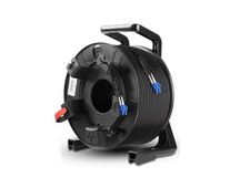 Armored Fiber Optic Cable LC to LC 2 Strands Single Mode with Fiber Reel