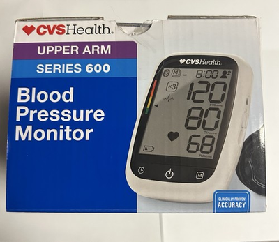 #ad CVS Health Upper Arm Series 600 Digital Blood Pressure Monitor with Storage Case $36.00