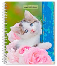 Kittens | 2026 6x7.75" Spiral-Bound Wire-O Weekly Engagement Planner