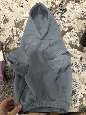 Comfrt Dog Hoodie Large Blue