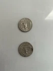 1 pc 1964 SILVER 25 CENT WASHINGTON QUARTER COIN Good condition