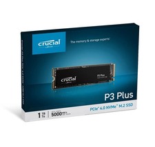 Crucial P3 Plus 1TB NVMe SSD – Neu & OVP – M.2 PCIe 4.0 - 2280 - CT1000P3PSSD8
