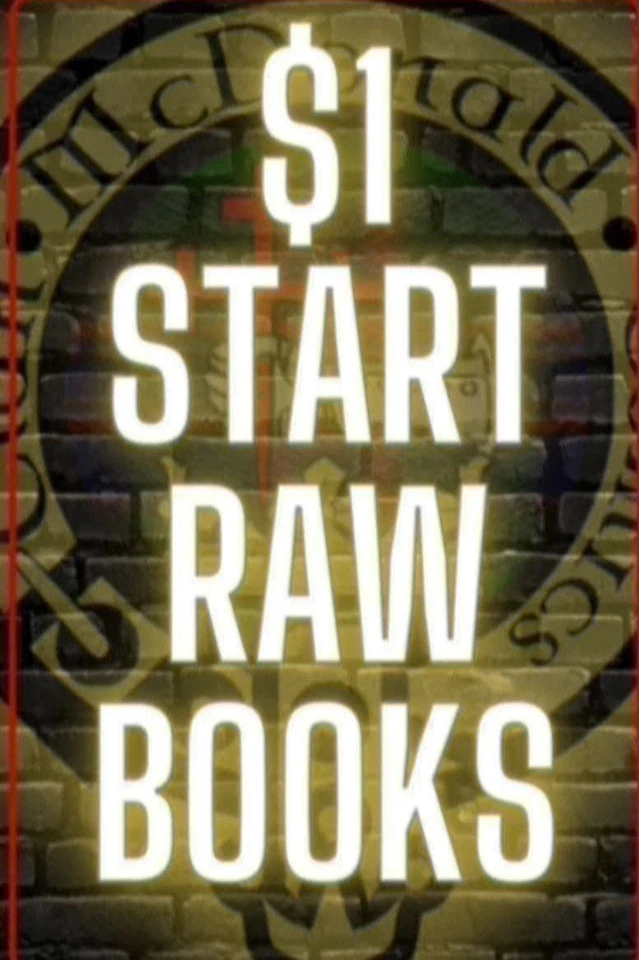 $1 START RAW BOOKS