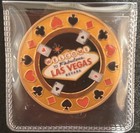  Welcome to Las Vegas Poker Chip 1 oz .999 Copper Casino Colorized Round — photo 1