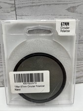 Tiffen 67mm Circular Polarizer Filter CPL Enhance Color Reduce Glare