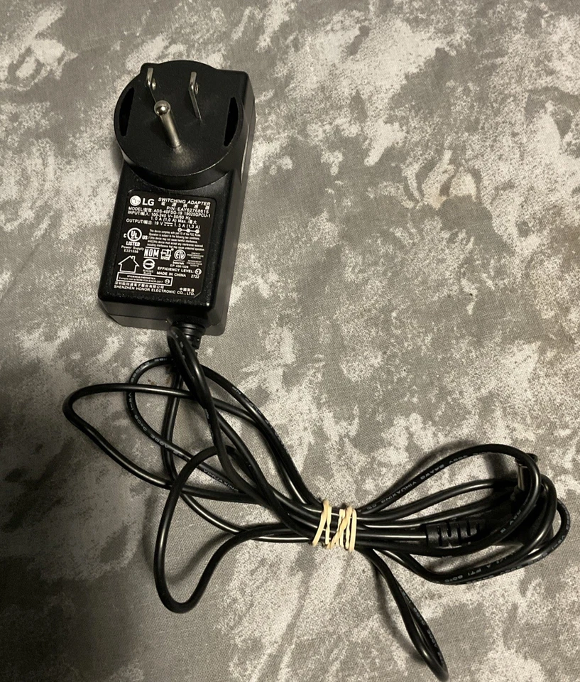 LG Monitor AC Power / Switching Adapter ADS-40FSG-19 19025GPCU-1 - Image 2 of 4