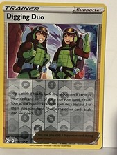 Digging Duo Reverse Holo 126/159 Crown Zenith NM Pokemon Fast Ship