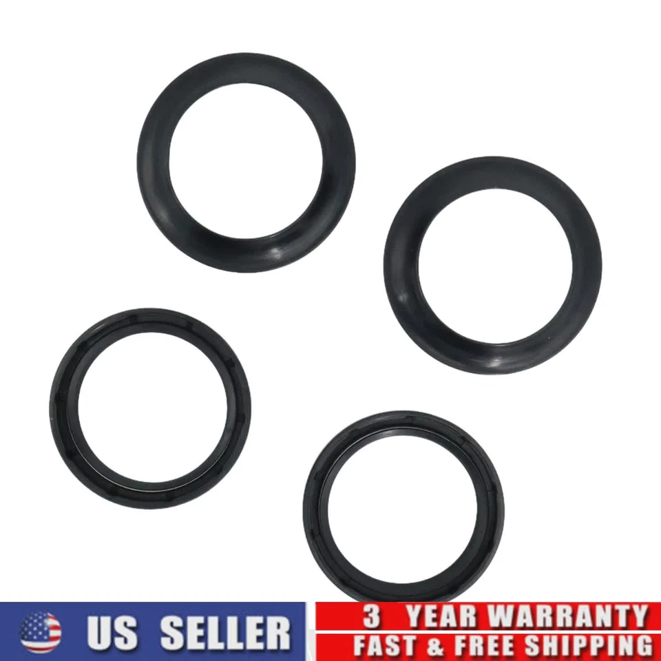 For Yamaha OR YZ125 1985 125 Suzuki Honda Harley 56-133-1 Fork & Dust Seal Kit Foto 3 de 4