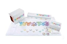 Chinese Exclusive Pokemon TCG Eevee Playmat Set w/Deck Box, Dice Storage & Dice