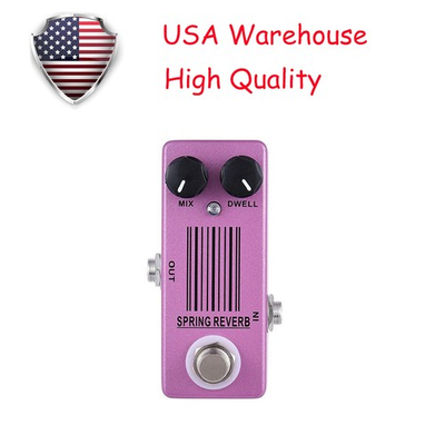 #ad #ad MOSKY MP 51 Spring Reverb Guitar Bass Effect Pedal True Bypass Low Noise USA $35.50