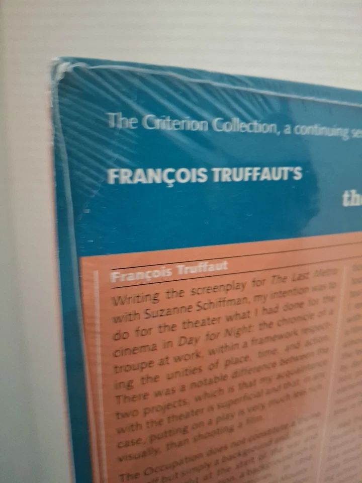 The Last Metro  (1980 LASERDISC France)Francois Truffaut,NEW/SEALED,gr - Image 4 of 4