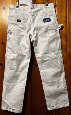 Dickies SHERWIN WILLIAMS ペインター ホワイト32×30 Dickies Painter Pants White Sherwin Williams 34x30 Workwear | eBay