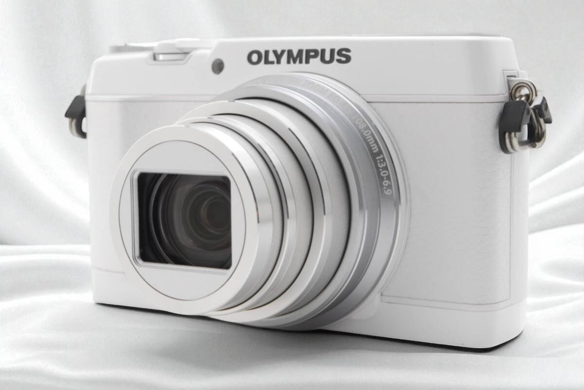 Mint] Olympus STYLUS SH-1 White 16.0 MP Digital Camera w
