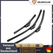 Scheibenwischer Komplett Satz f&uuml;r Mercedes Vaneo (type W414) 2002-05 3x Schwarz