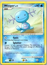 Pokemon TCG Wooper 118/132 Secret Wonders LP on eBay