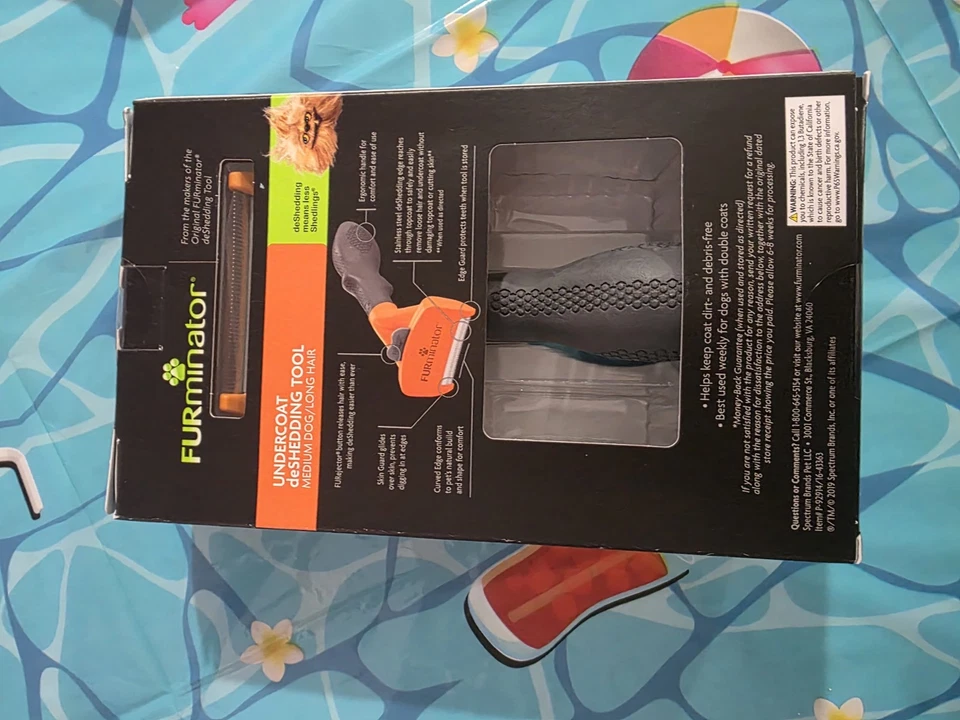 Peine de deshedding mediano FURminator Foto 2 de 2