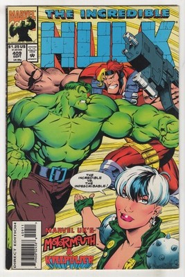 The Incredible Hulk #409 (Sep 1993 Marvel) [Motormouth Killpower] David, Frank H