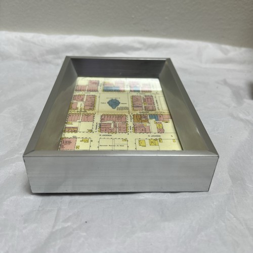 Brushed Aluminum Picture Frame 3 1/4 x 5 1/4 - Picture 5 of 14