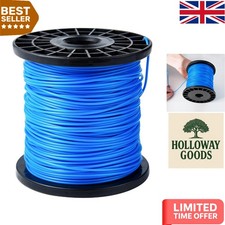 100m Professional Quality Nylon Strimmer Line 1.6mm – Perfect for Grass Trimmers 0.19 per metre